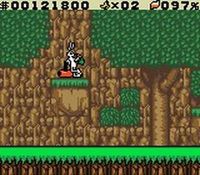 une photo d'Ã©cran de Daffy Duck - Un Tresor de Canard sur Nintendo Game Boy Color